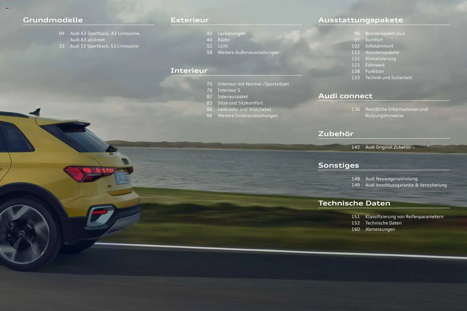 Audi A3 – gültig ab 28.10.2025 | Seite: 3