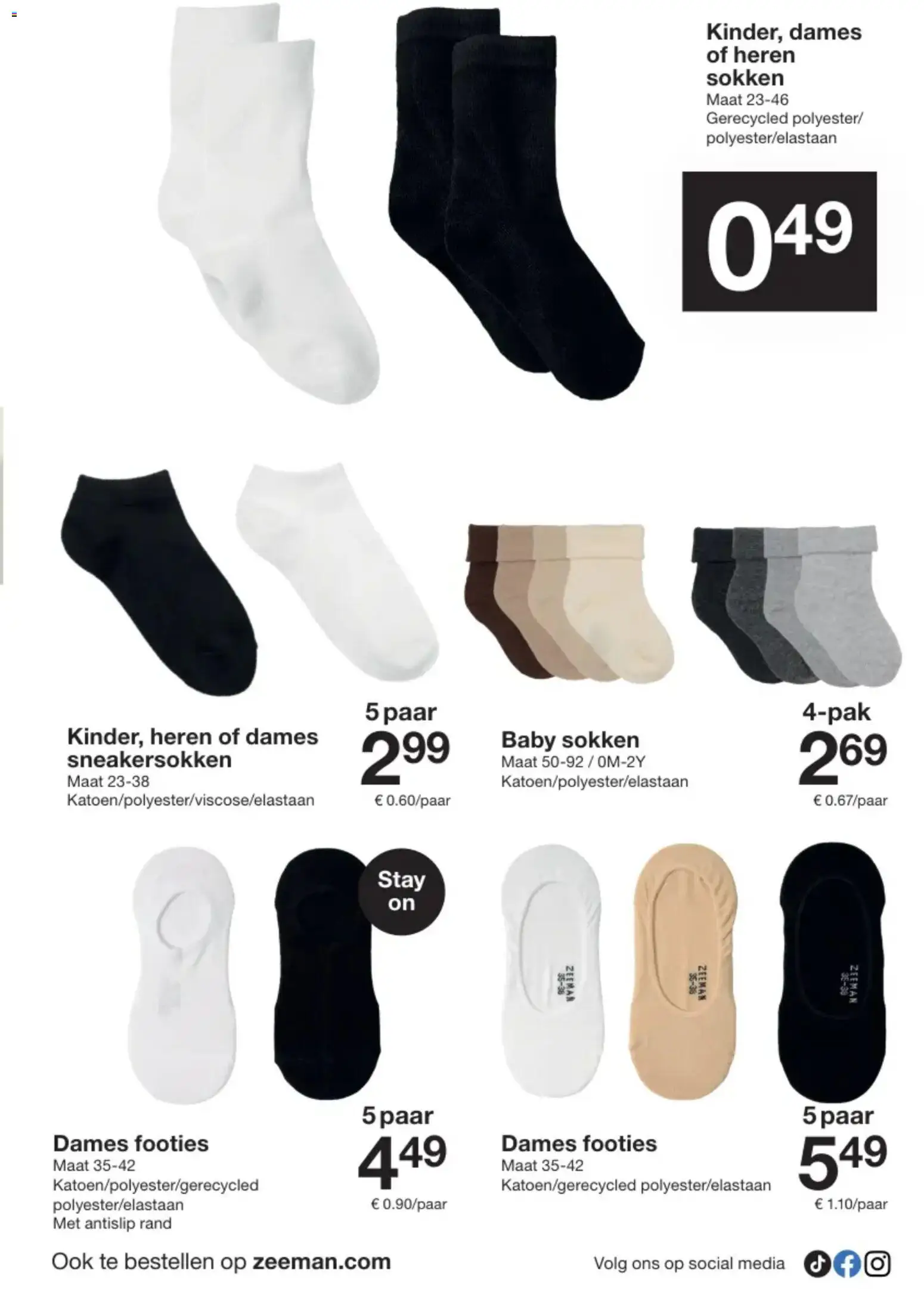 {H1} | Pagina: 31 | Producten: Sokken