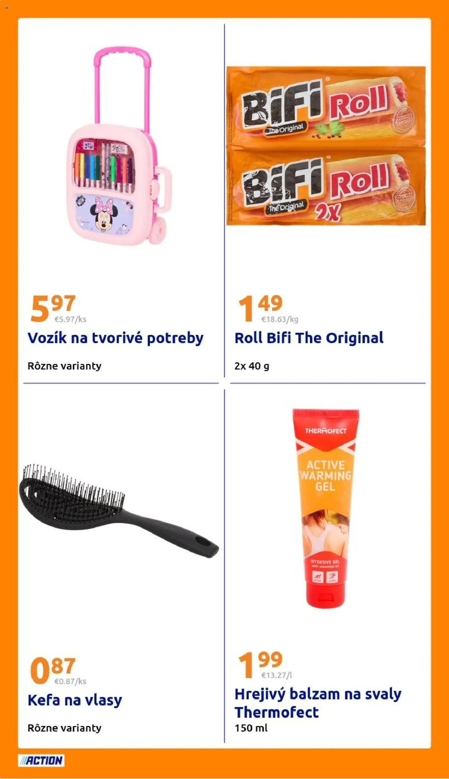 Nové Action akcie – leták je platný od 25.03.2026 | Strana: 20 | Produkty: Kefa