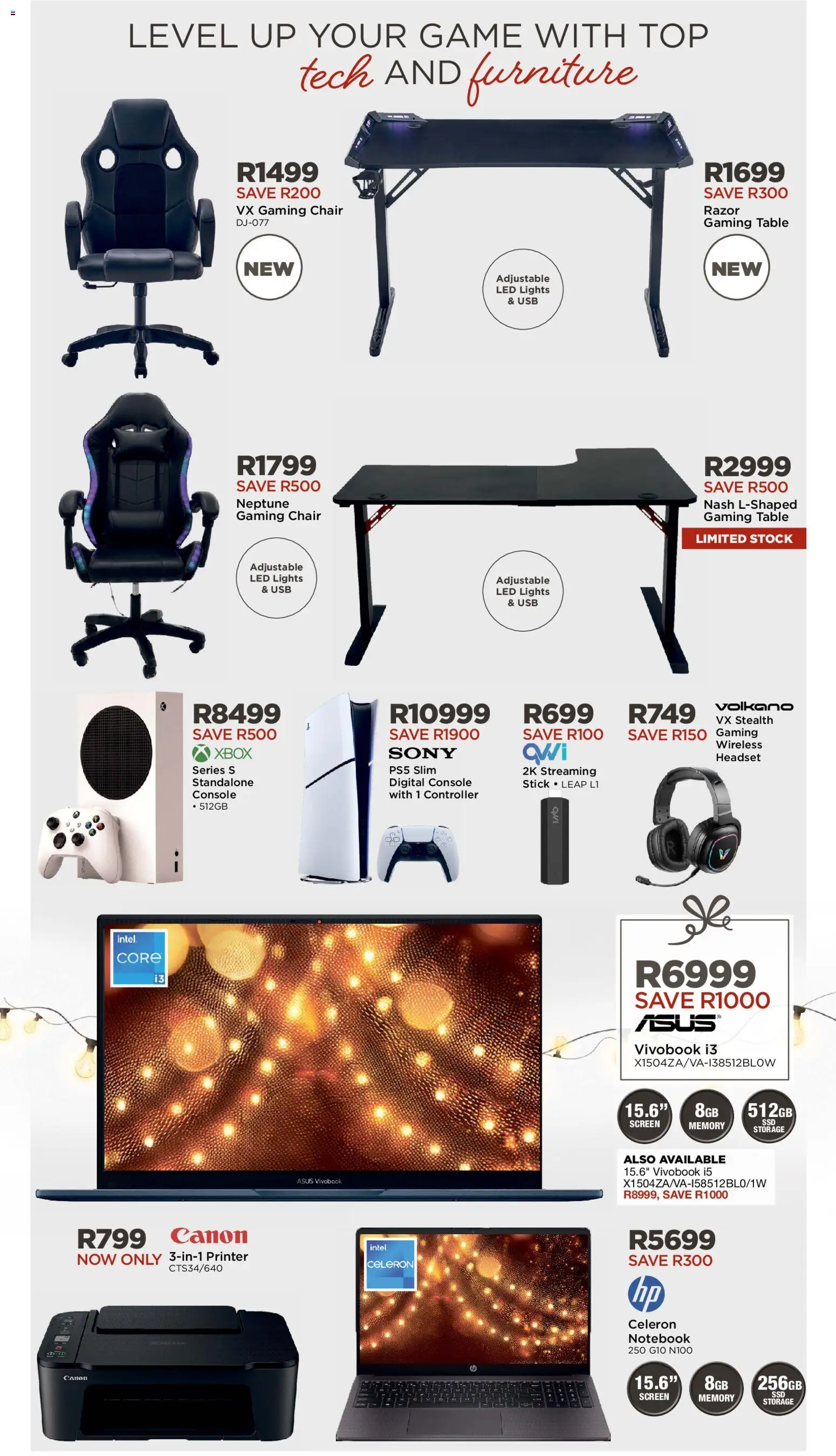New House and Home catalogue – valid from 03.11.2025 | Page: 22 | Products: Notebook, USB, Table, Stock