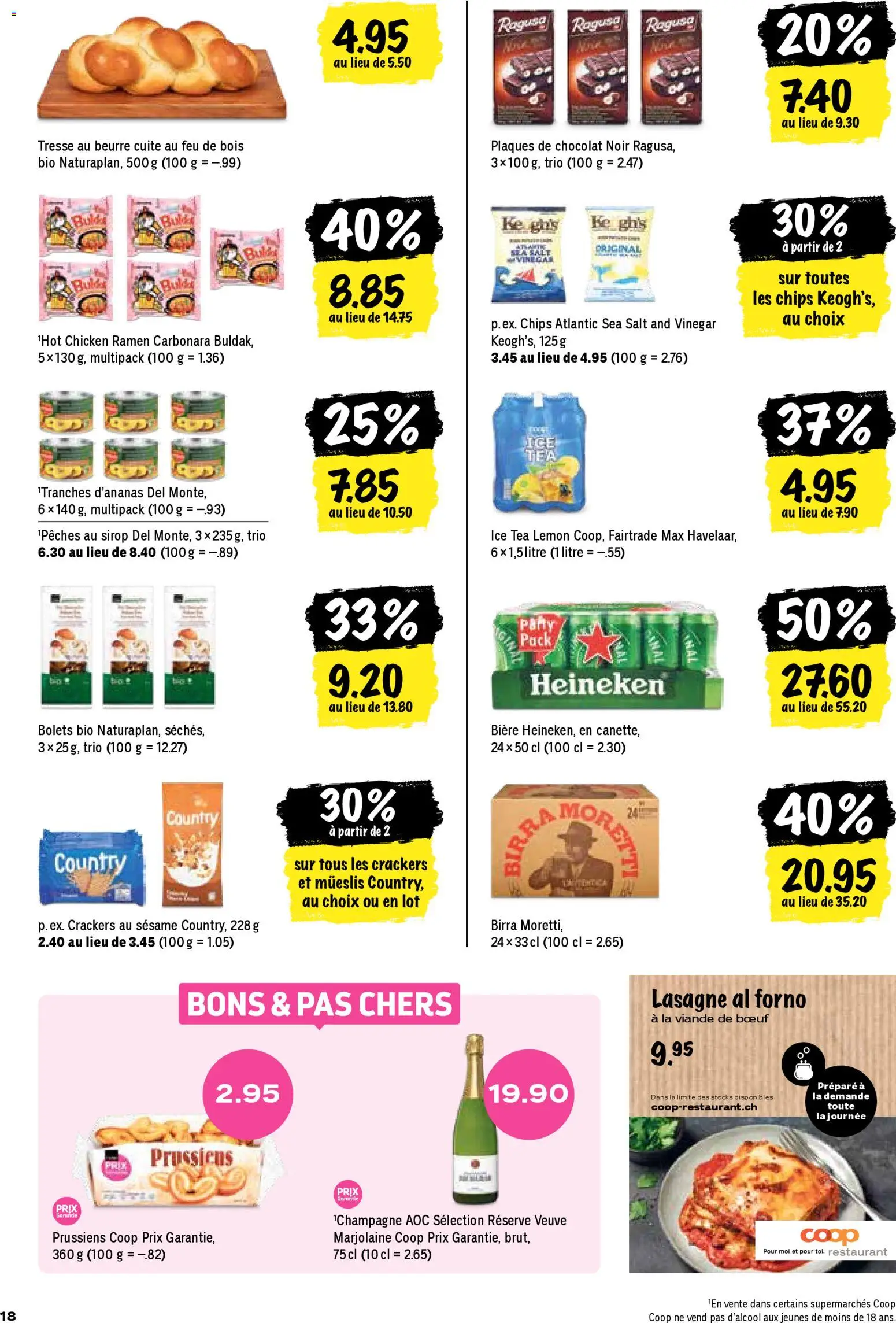 Coop - Les actions de la semaine – gültig ab 12.02.2026 | Seite: 18 | Produkte: Chips