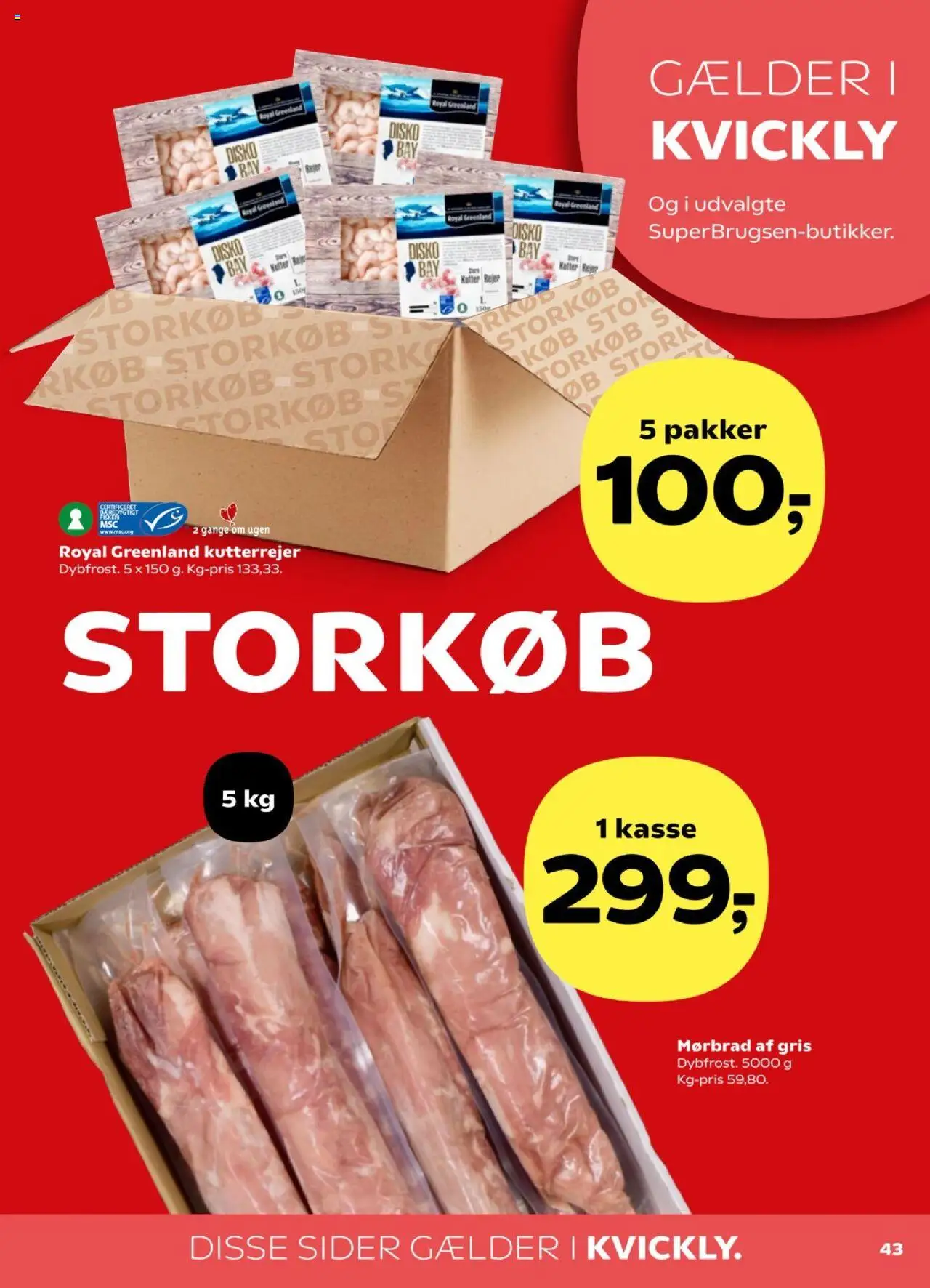 Kvickly Tilbudsavis gyldig fra 29.08.2025 | Side: 47
