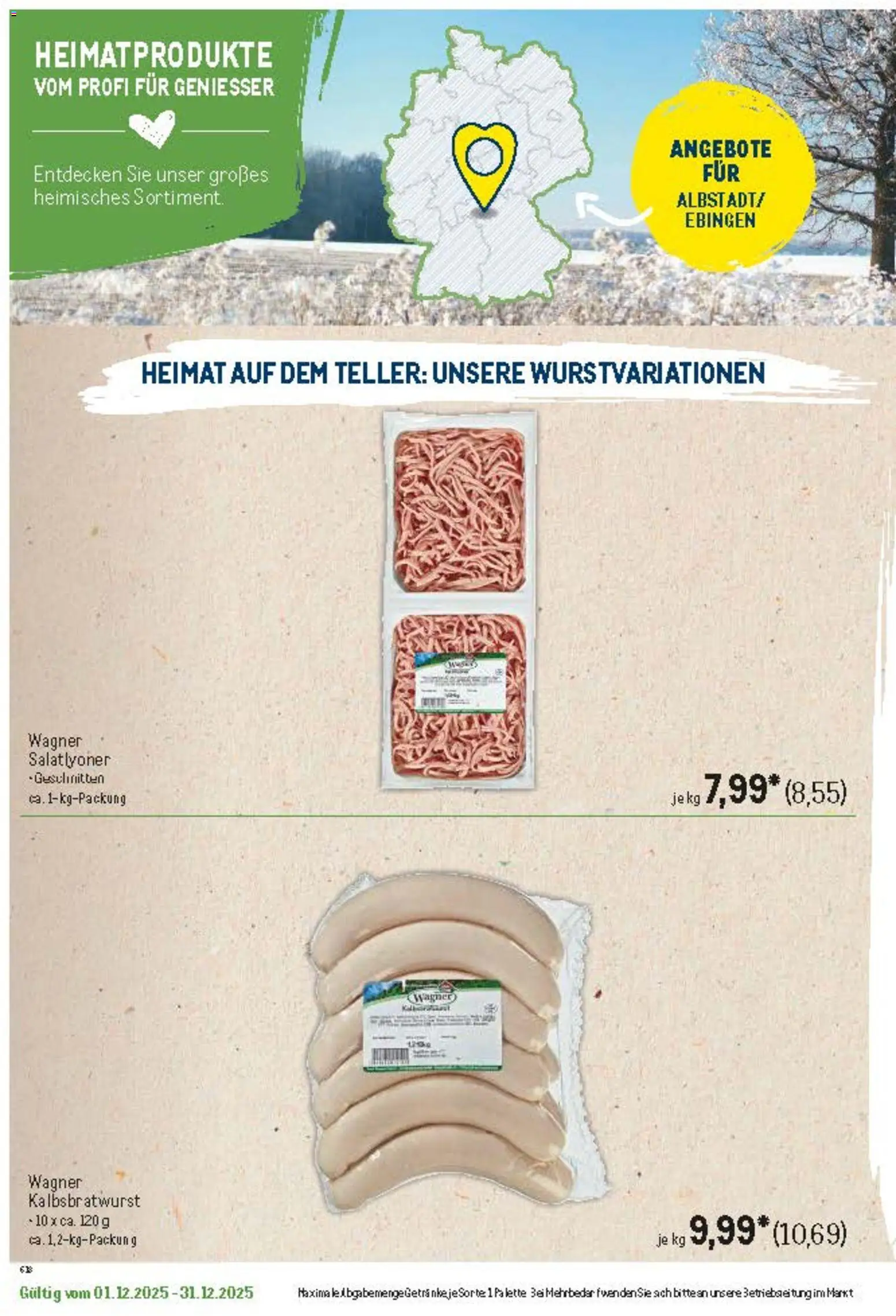 Metro Regionaler Flyer – gültig ab 01.12.2025 | Seite: 39