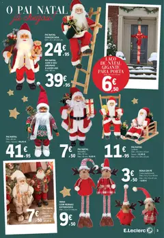 Pré-visualização E.Leclerc - Folheto Natal válido de 04.11.2025 | Página: 3 | Produtos: Escada, Porta, Cadeira