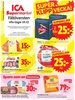 ICA Supermarket - Stockholm - Förhandsvisning av reklamblad från butik ICA Supermarket aktuell från 09.02.2026