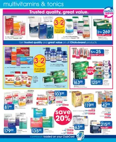 Clicks specials catalogue – valid from 09.12.2025 | Page: 30