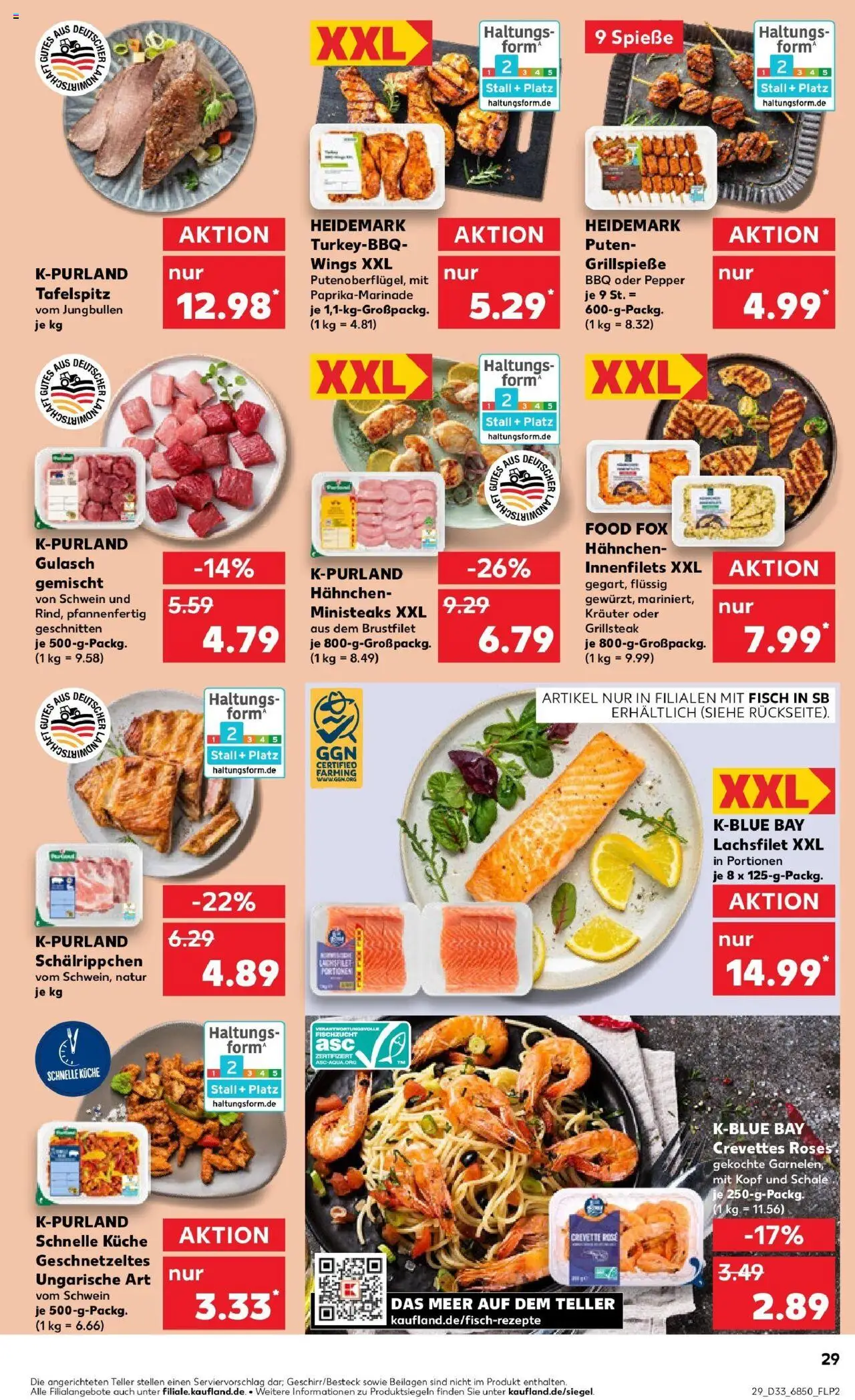 Kaufland prospekt Leonberg	 - gültig ab dem 18.08.2025 | Seite: 42 | Produkte: Tafelspitz, Küche, Spieße, Fisch