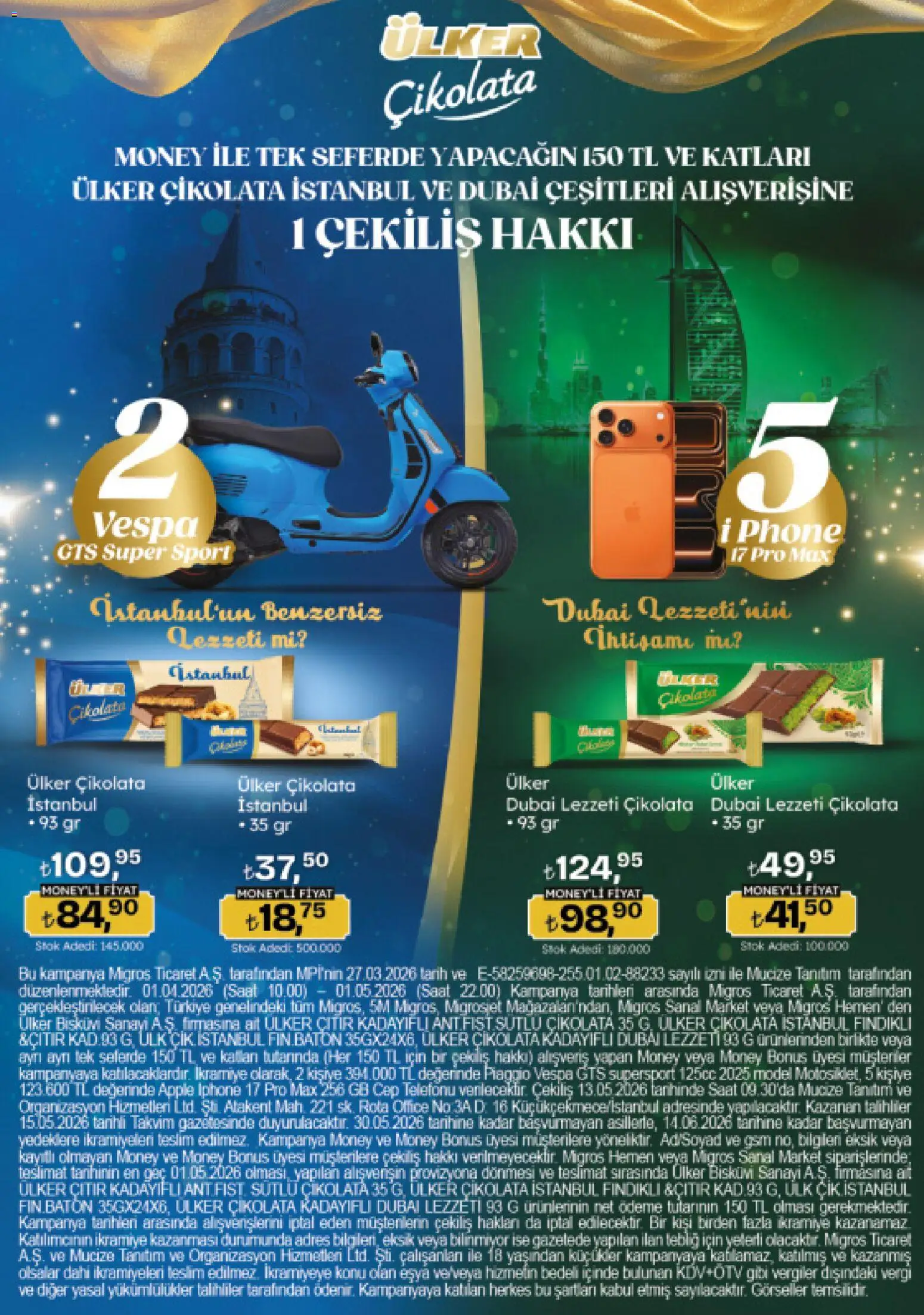 Migros Katalog - Migroskop - 16.04.2026 tarihinden itibaren geçerlidir | Sayfa: 64 | Ürünler: Çikolata, Iphone, Tarih, Bisküvi