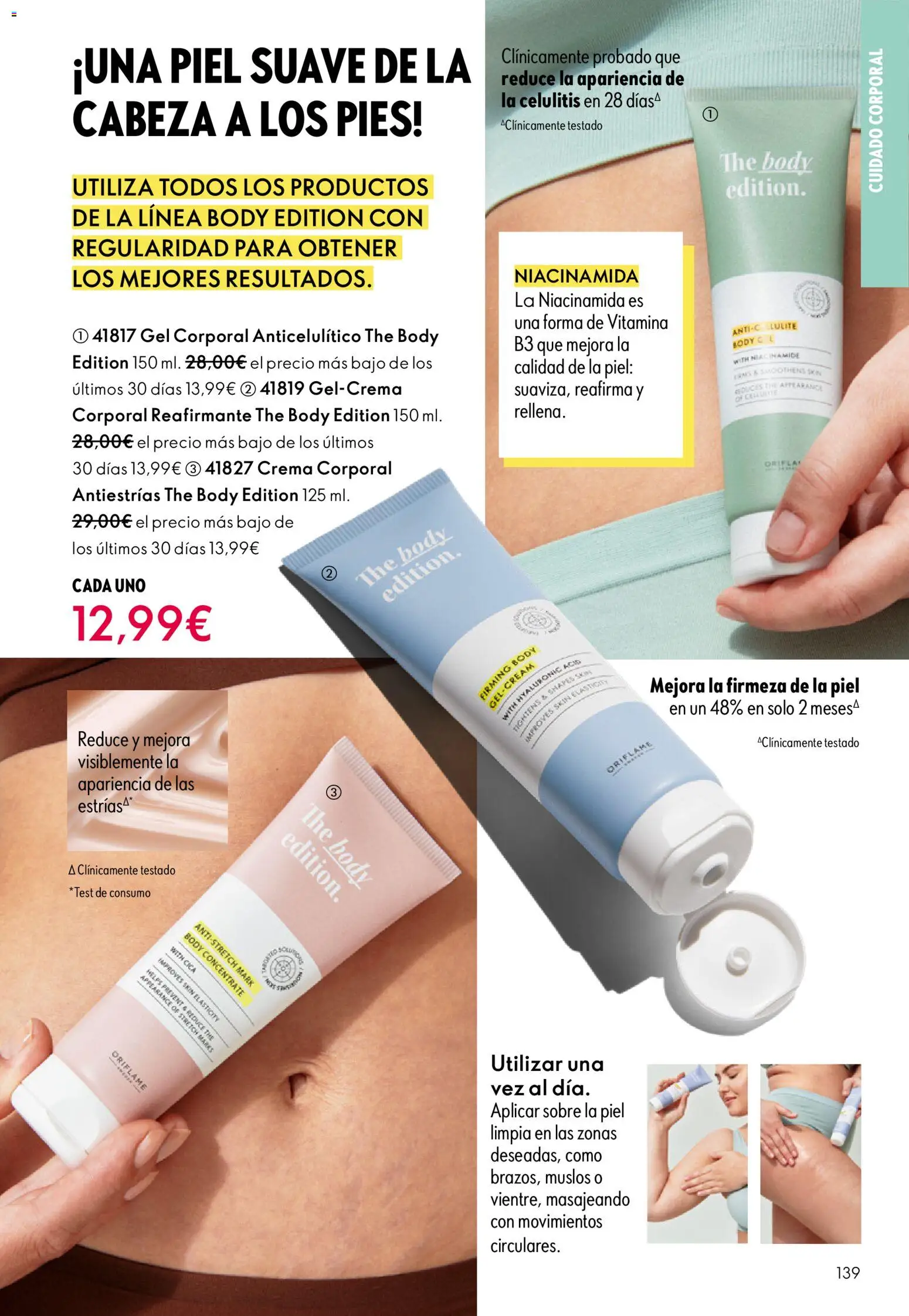 Oriflame - Catálogo Campaña 1 │ válido desde el 31.12.2025 | Página: 139 | Productos: Crema, Body
