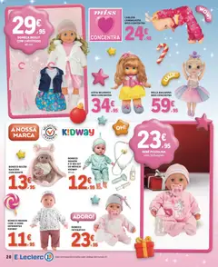 Pré-visualização E.Leclerc Brinquedos de Natal válido de 11.11.2025 | Página: 20 | Produtos: Vestidos