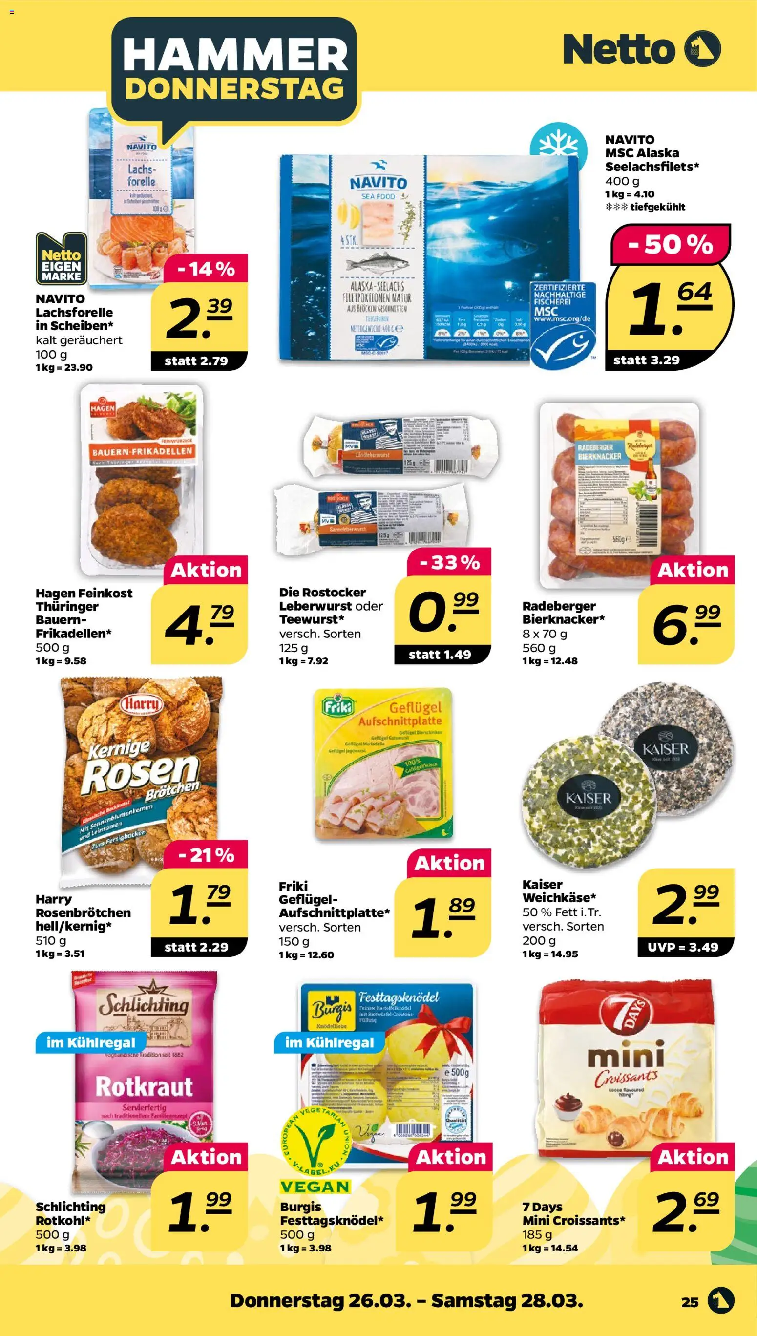 Netto Prospekt 	 – gültig ab 23.03.2026 | Seite: 31 | Produkte: Lachs