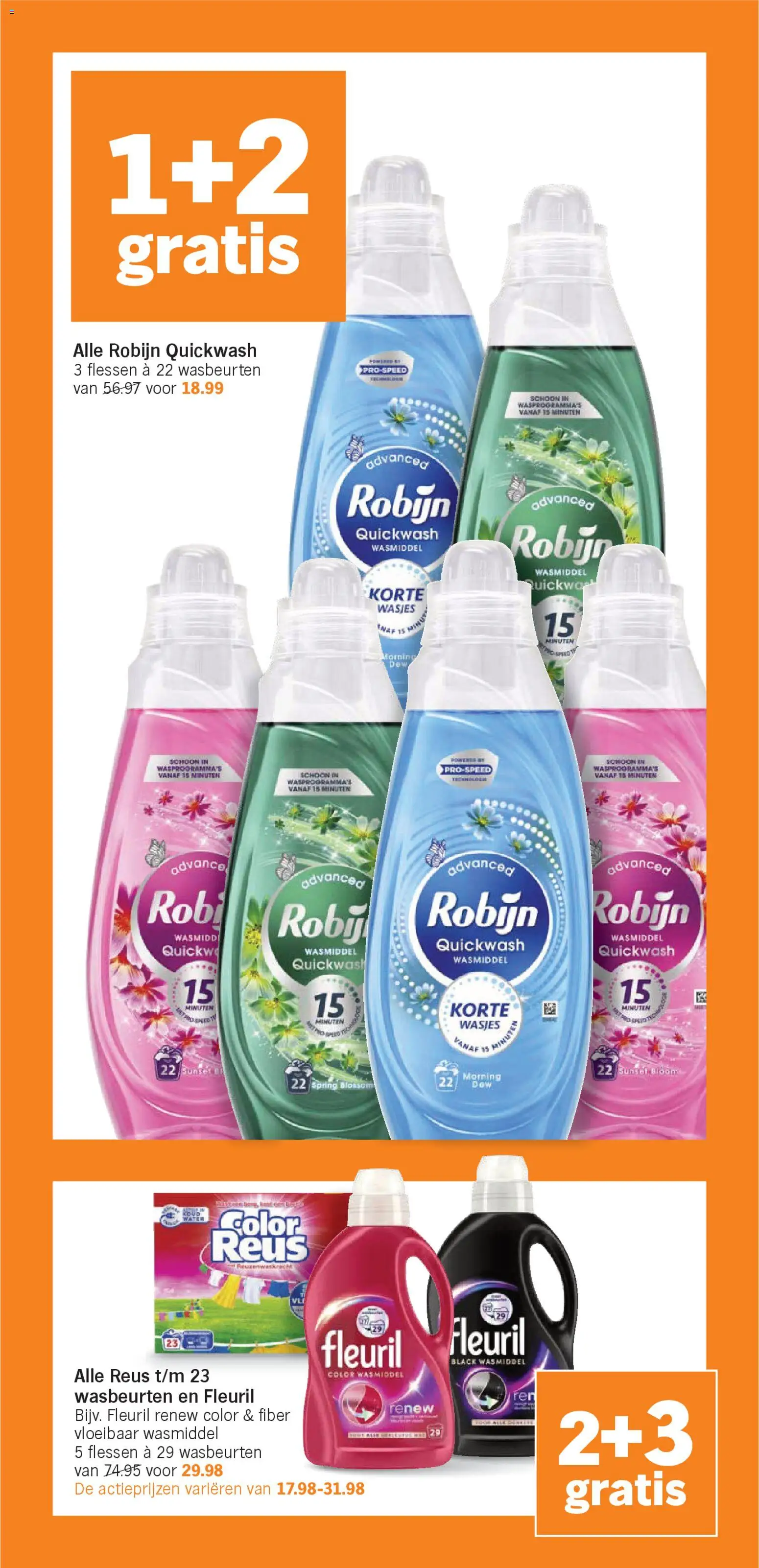 {H1} | Pagina: 32 | Producten: Wasmiddel, Robijn, Festék