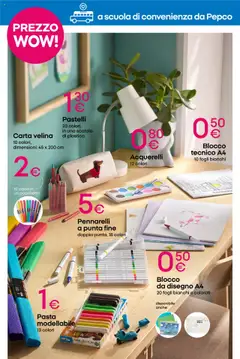 Volantino Pepco del 28.08.2025 | Pagina: 6 | Prodotti: Pasta, Pastelli, Blocco da disegno, Scatola