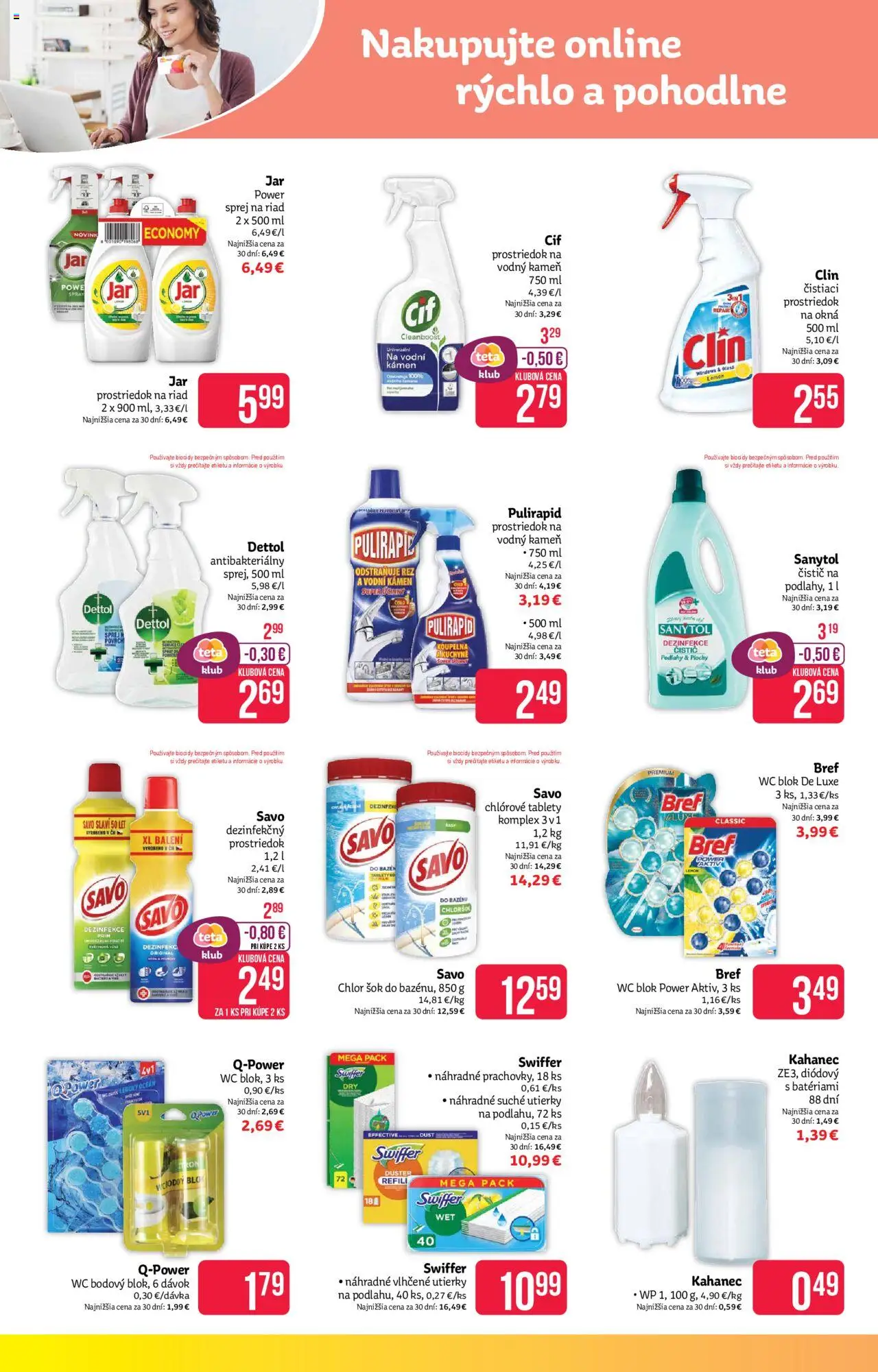 Teta drogerie leták │ platný od 07.07.2025 | Strana: 14 | Produkty: Wc, Sanytol, Čistiaci prostriedok, Wc blok