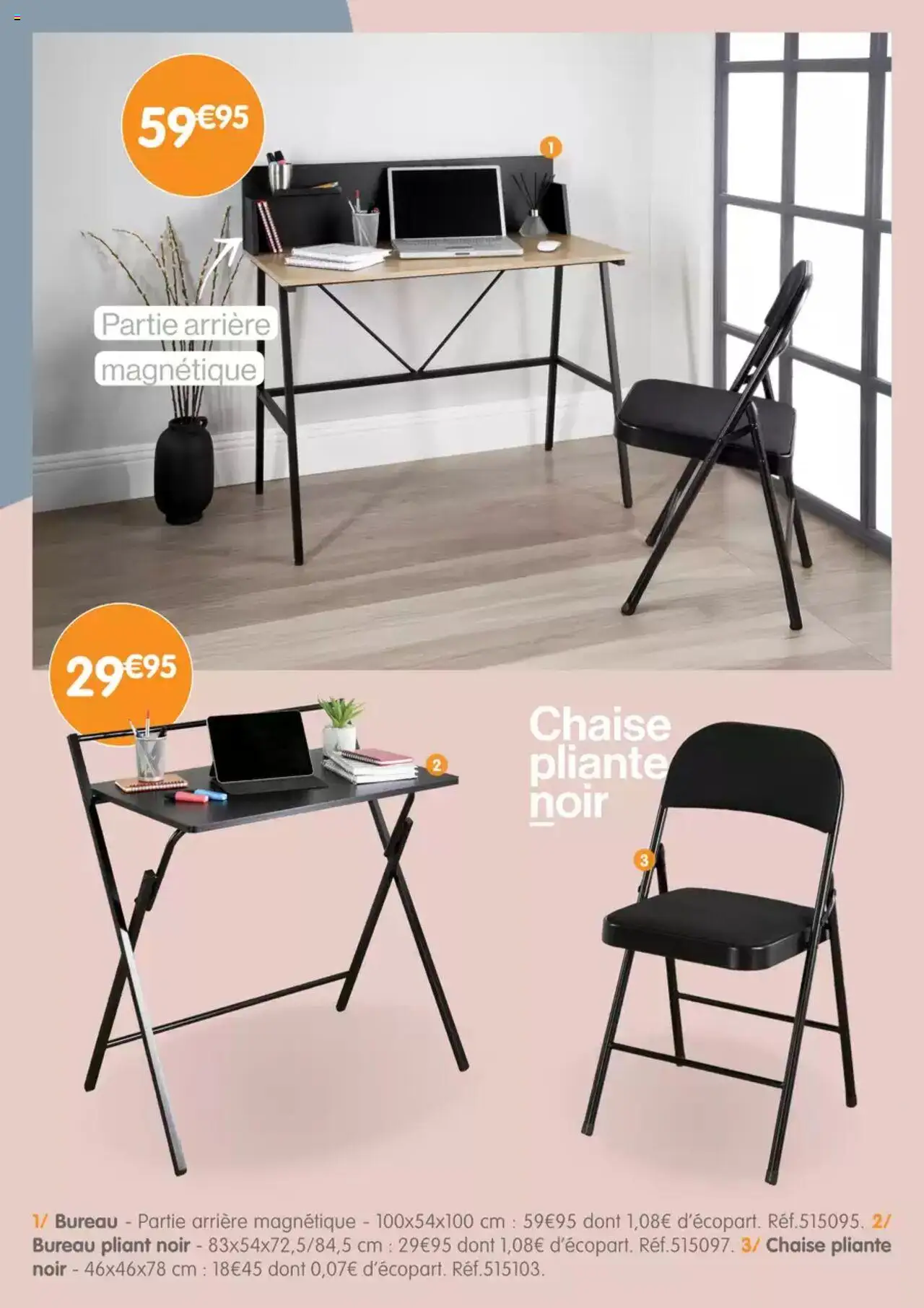  | Page: 12 | Produits: Bureau, Chaise pliante, Chaise