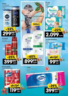 Idea katalog - pregled Idea kataloga - važi od 18.12.2025 | Strana: 28 | Proizvode: Pampers, Ubrus, Gel za tuširanje, Dezodorans