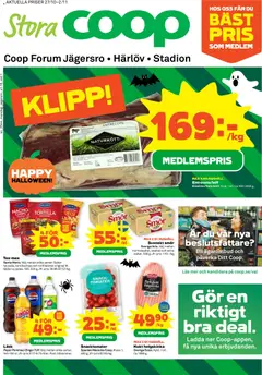 Coop Forum - Malmö - Förhandsvisning av reklamblad från butik Coop Forum aktuell från 27.10.2025