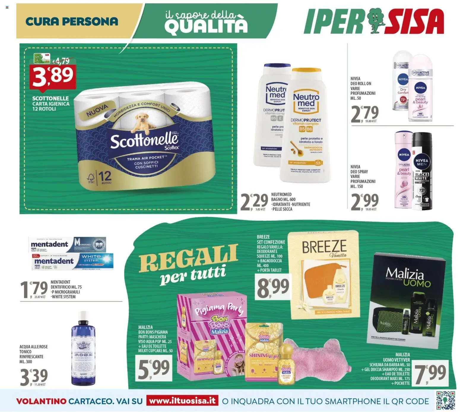 Volantino SISA del 16.12.2025 | Pagina: 19 | Prodotti: Dentifricio, Maschera viso, Acqua, Tablet