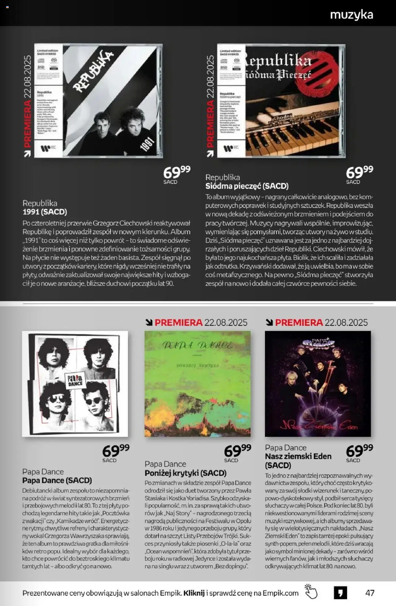 Empik promocje od 13.08.2025 | Strona: 47 | Produkty: Plyty