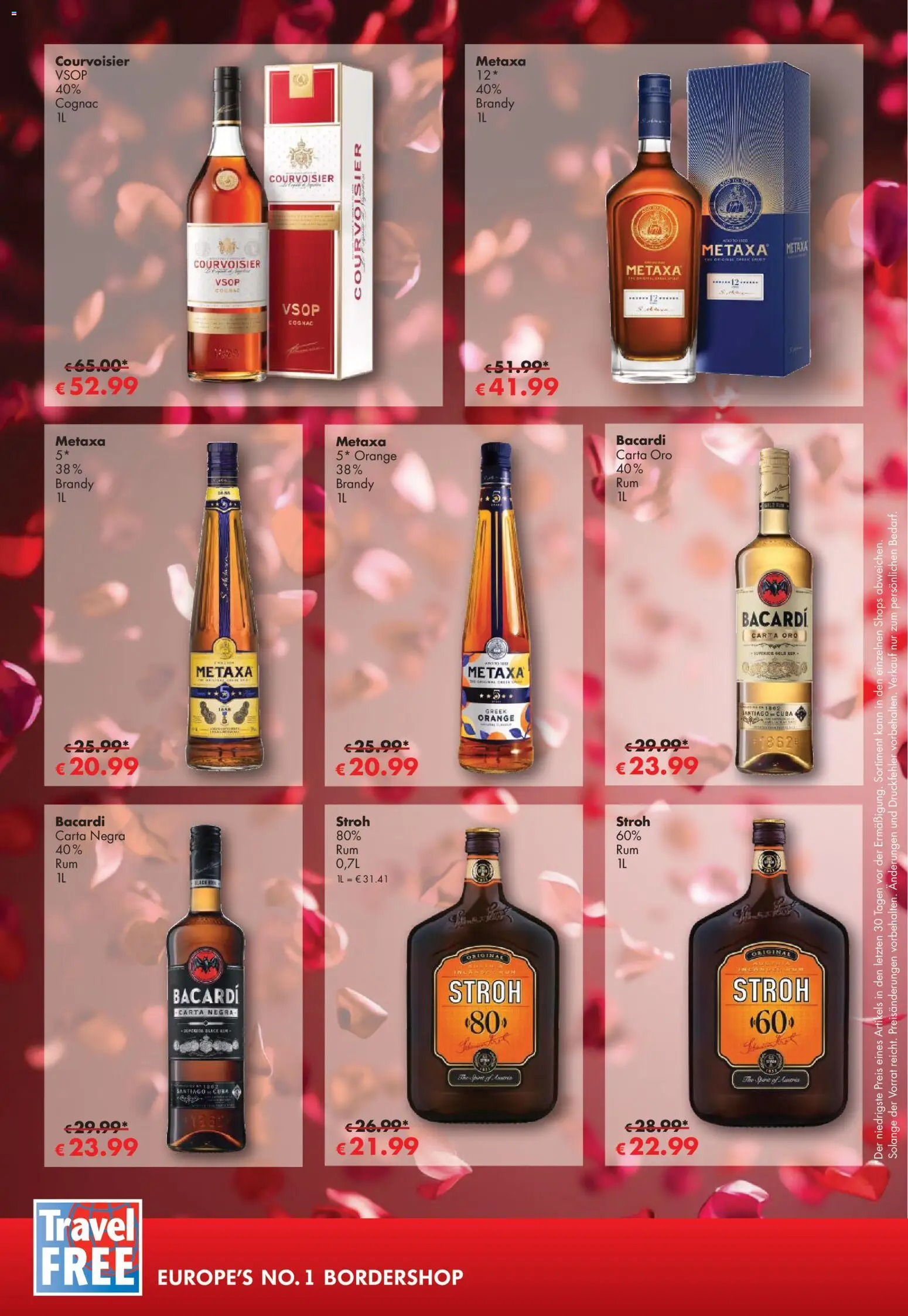 Travel Free Angebote – gültig ab 01.02.2026 | Seite: 6 | Produkte: Bacardi, Metaxa