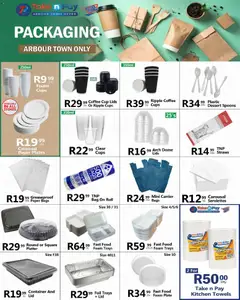Take n Pay specials catalogue – valid from 20.04.2026 | Page: 41 | Products: Platter, Coffee, Foam, Paper
