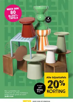 Xenos folder - Voorbeeld van een folder van Xenos, geldig van 09.03.2026 | Pagina: 3 | Producten: Bijzettafels