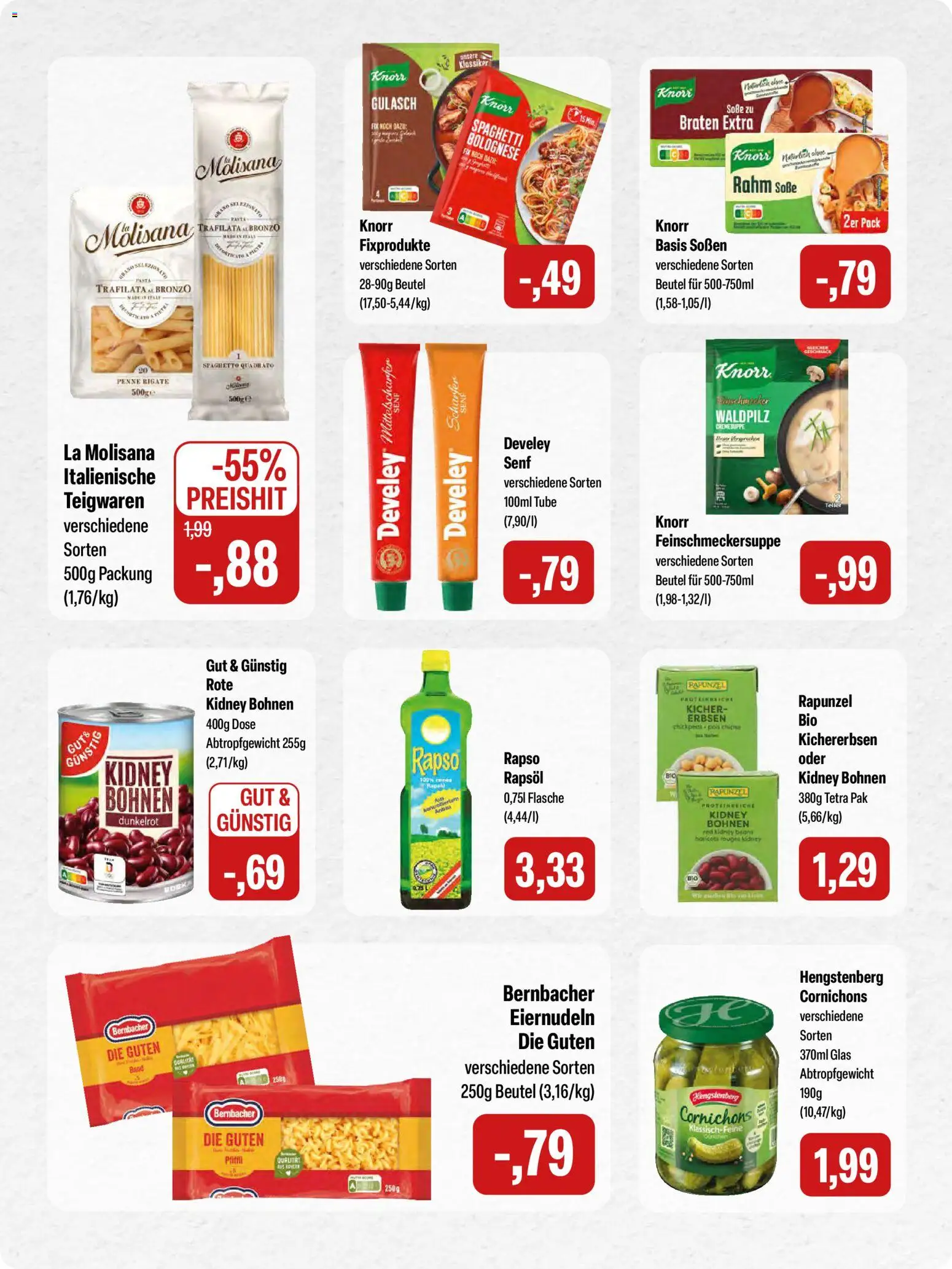 Feneberg Angebote – gültig ab 22.01.2026 | Seite: 12 | Produkte: Rapsöl, Soße, Gulasch, Erbsen