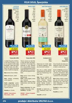 Vrutak - Katalog - Pregled kataloga iz trgovine Vrutak, vrijedi od 01.11.2025 | Stranica: 276 | Proizvodi: Miris, Vino