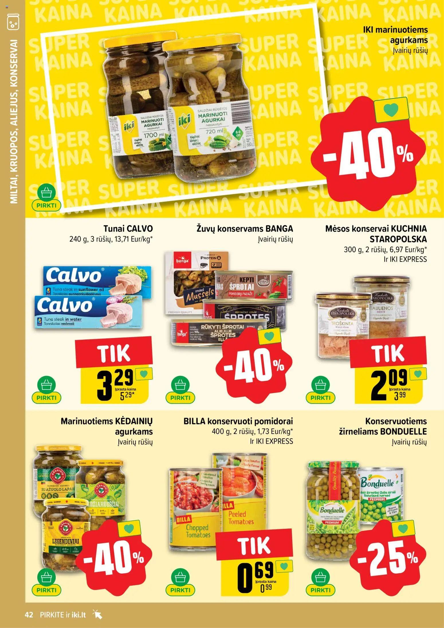 IKI akcijos nuo 09.02.2026 | Puslapis: 42