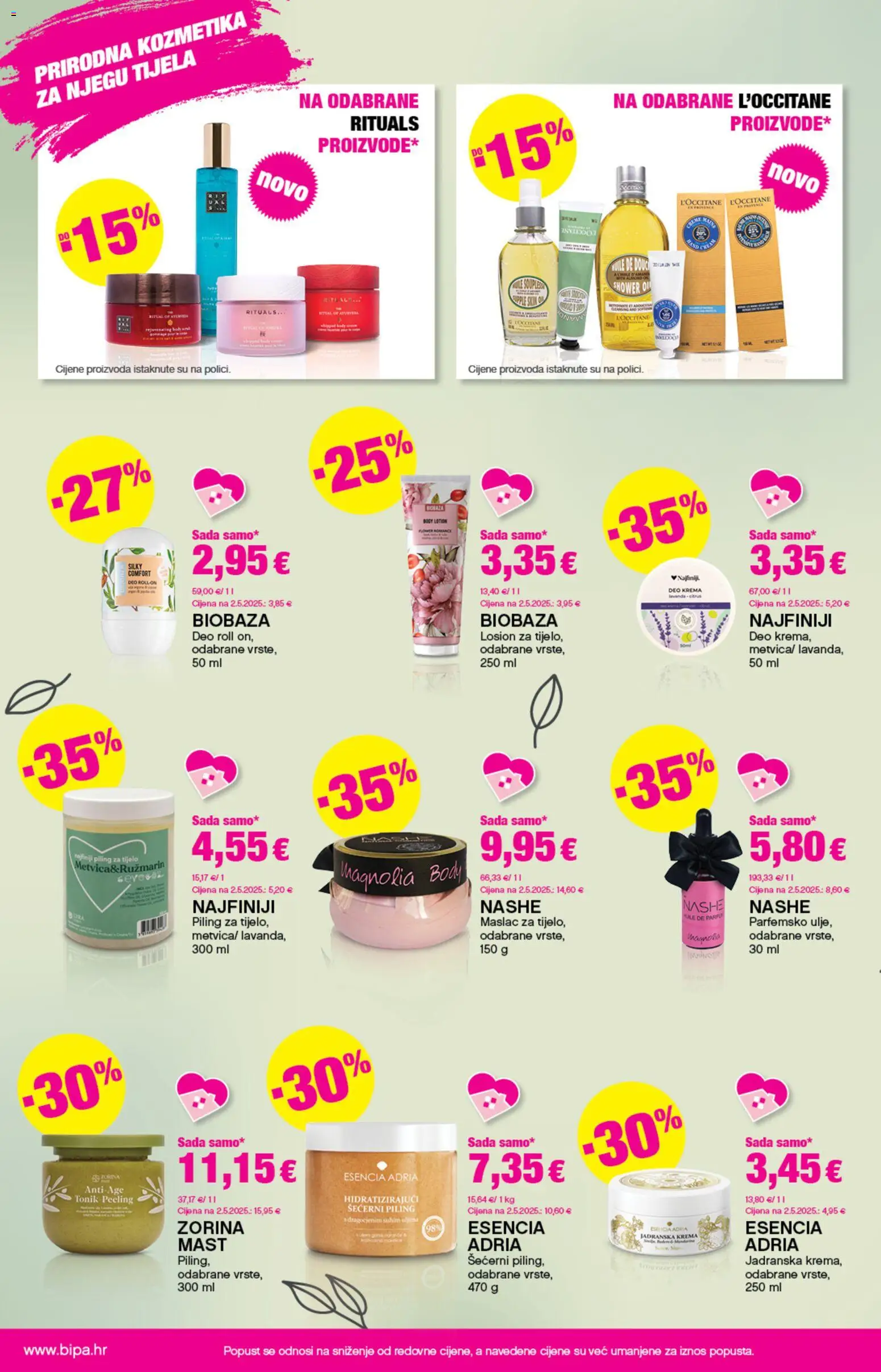 Bipa katalog | vrijedi od 19.02.2026 | Stranica: 8 | Proizvodi: Piling, Maslac, Ulje, Krema