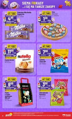 POLOmarket Gazetka - Frikasowe hity od 06.08.2025 | Strona: 10 | Produkty: Nutella, Żelki, Czekolada, Cukierki