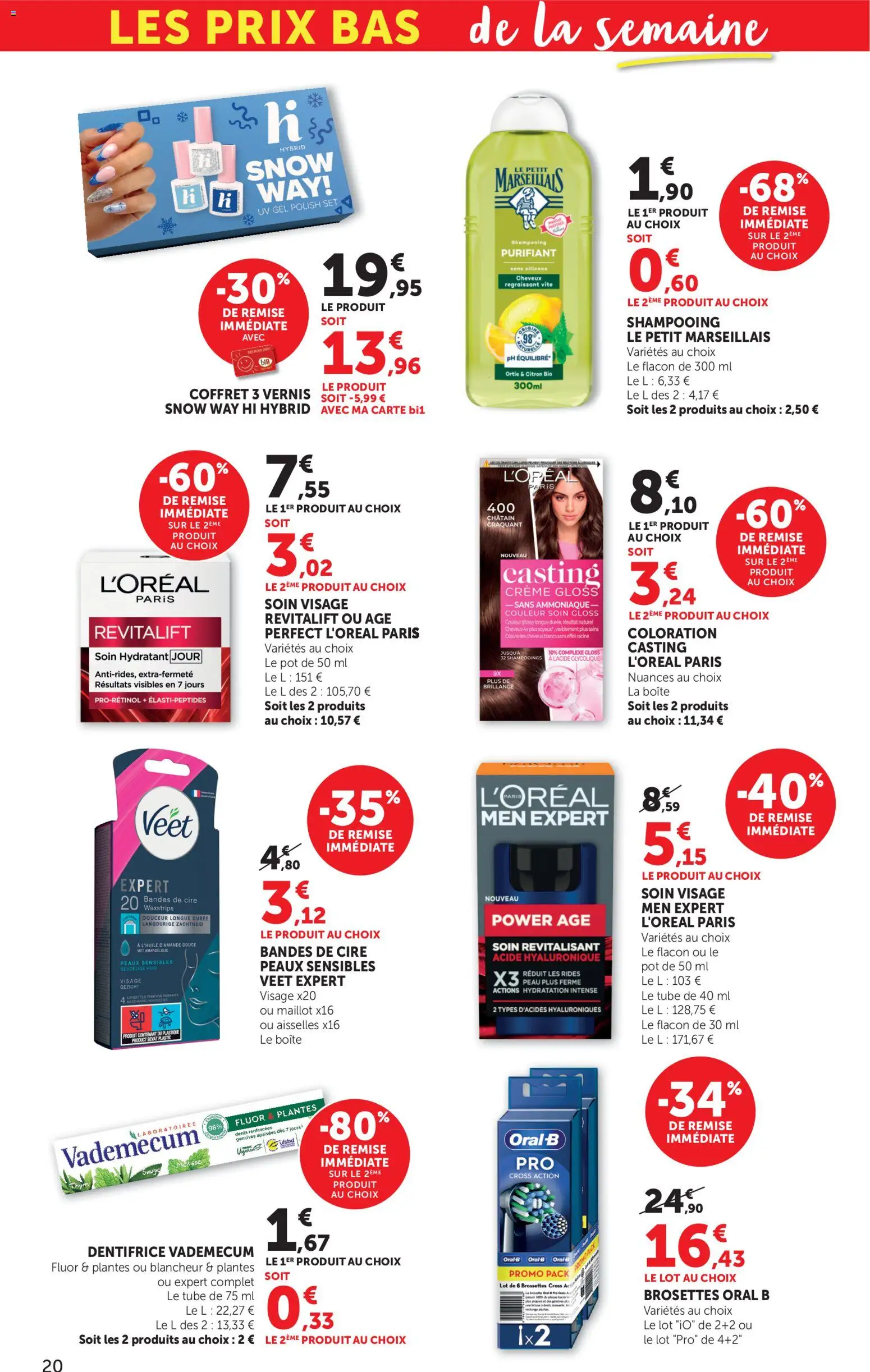 {H1} | Page: 20 | Produits: Citron, Plantes, Coloration, Dentifrice