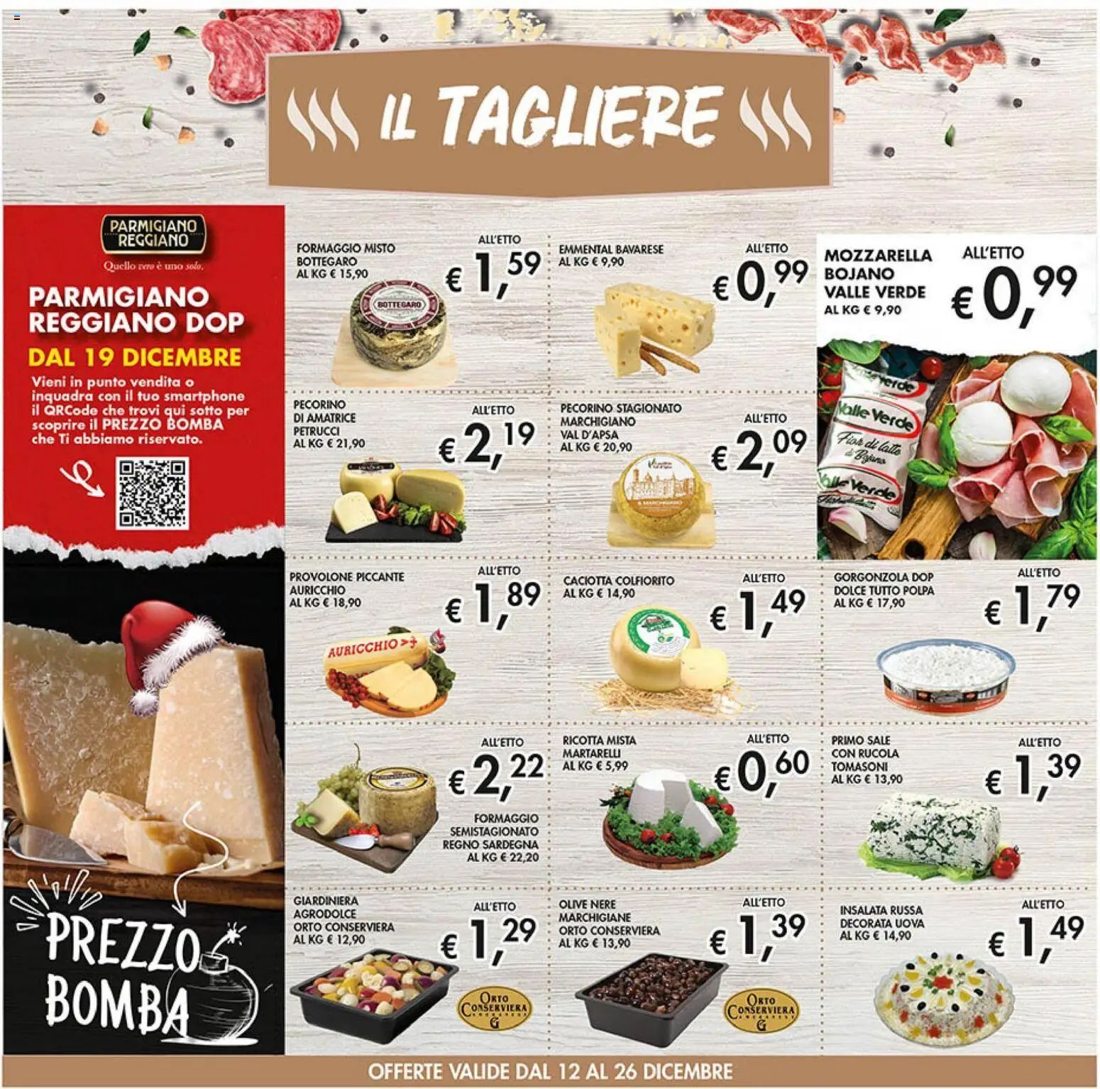 Volantino Coal del 12.12.2025 | Pagina: 6 | Prodotti: Provolone, Rucola, Parmigiano, Pecorino