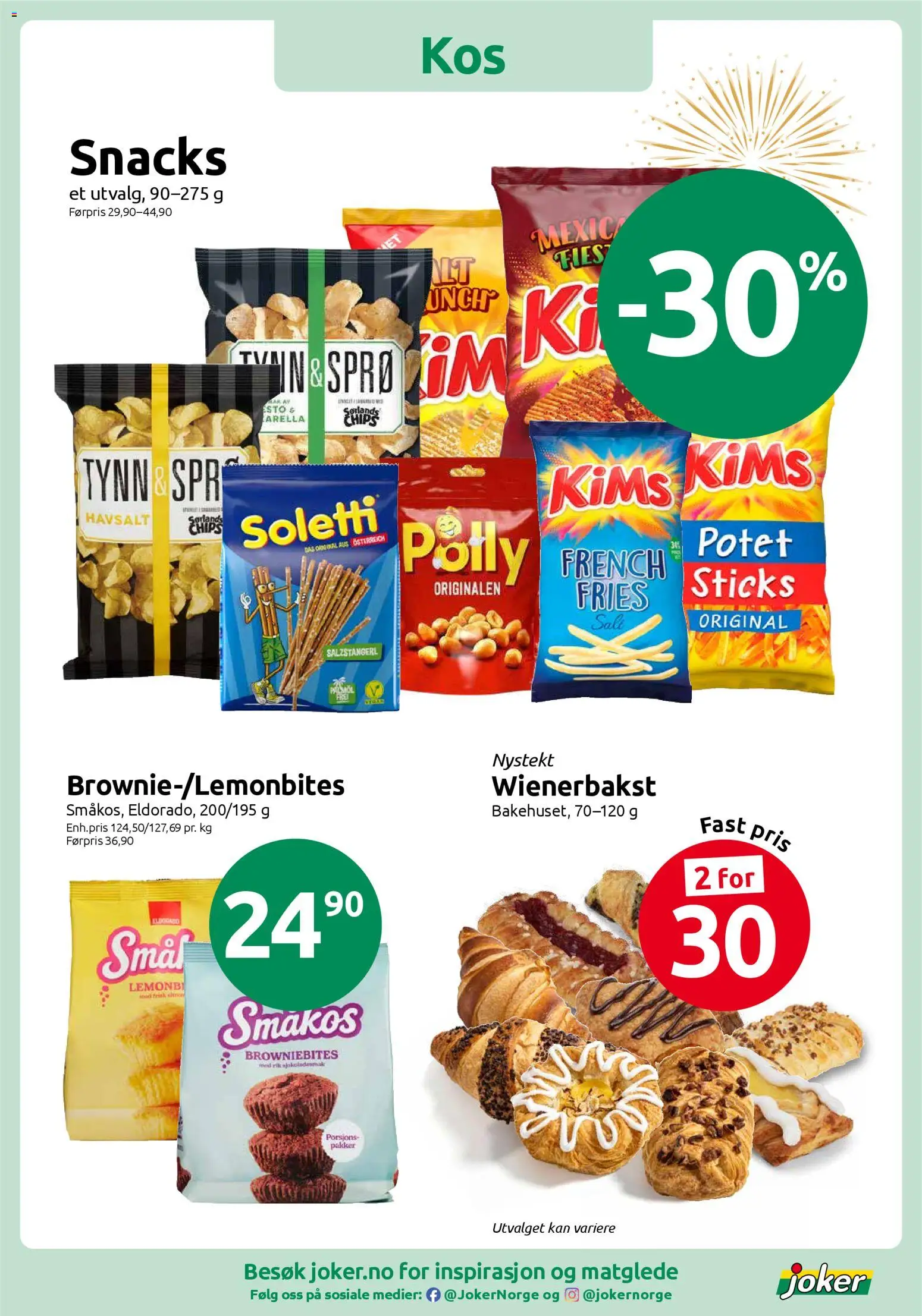 {H1} | Side: 16 | Produkter: Kit stație, Snacks