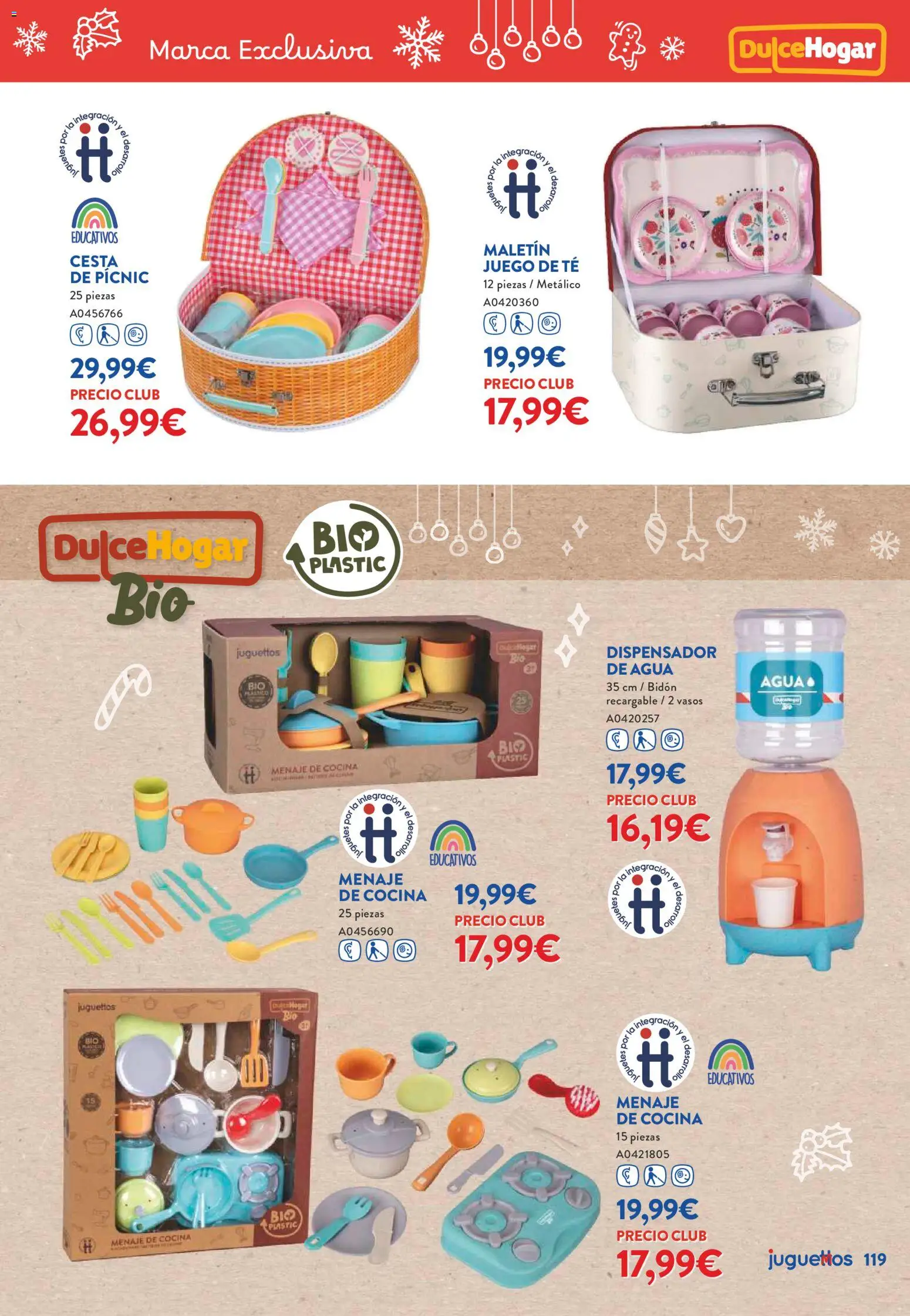 Juguettos catálogo Navidad │ válido desde el 27.10.2025 | Página: 119 | Productos: Té, Juguetes, Cocina, Cesta