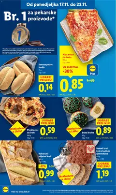 Kukuruzni miješani kruh, 500 g - Pregled kataloga iz trgovine Lidl, vrijedi od 17.11.2025 | Stranica: 4