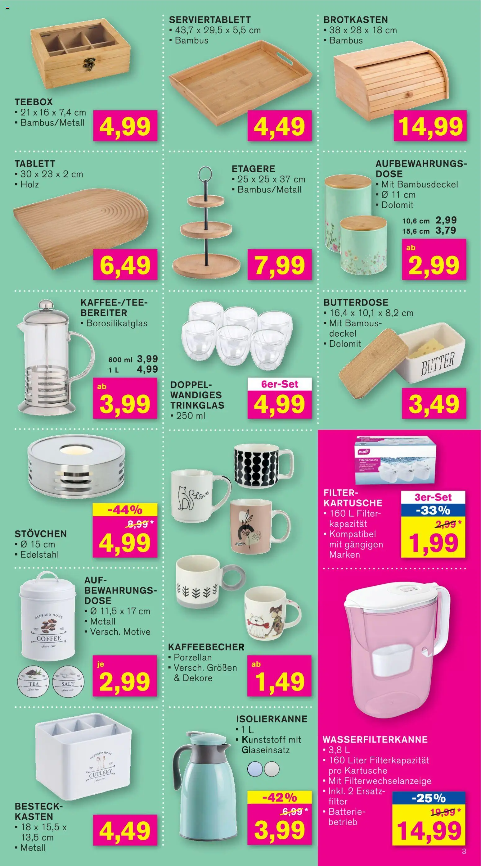 KODi Prospekt 	 – gültig ab 19.01.2026 | Seite: 3 | Produkte: Butter, Batterie