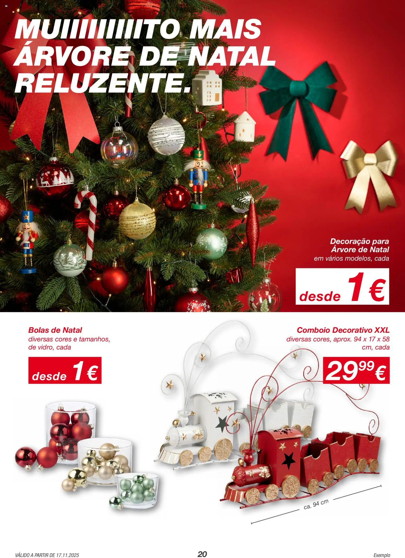 KIK Black Friday │ válido de 17.11.2025 | Página: 20 | Produtos: Árvore de natal