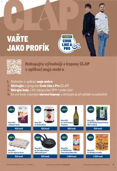 Náhled letáku Makro leták - Pro milovníky jídla od 22.10.2025 | Strana: 5 | Produkty: Prosecco, Vejce, Losos, Body