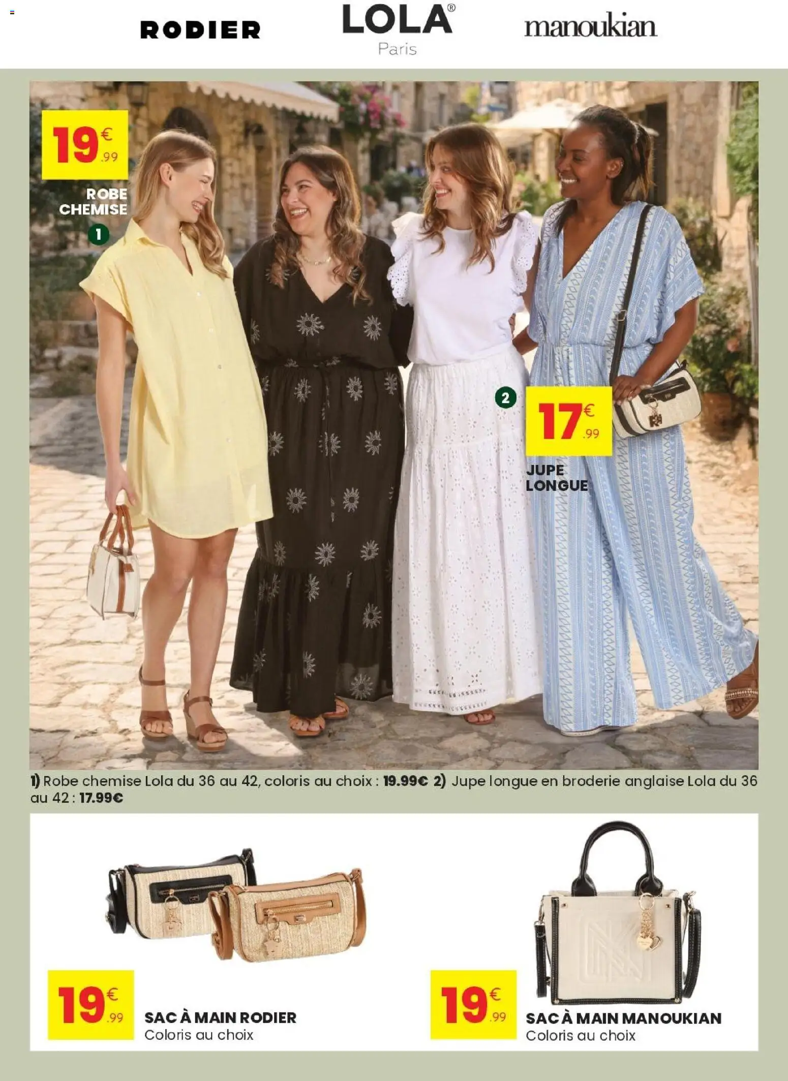 {H1} | Page: 2 | Produits: Robe, Sac, Jupe, Chemise