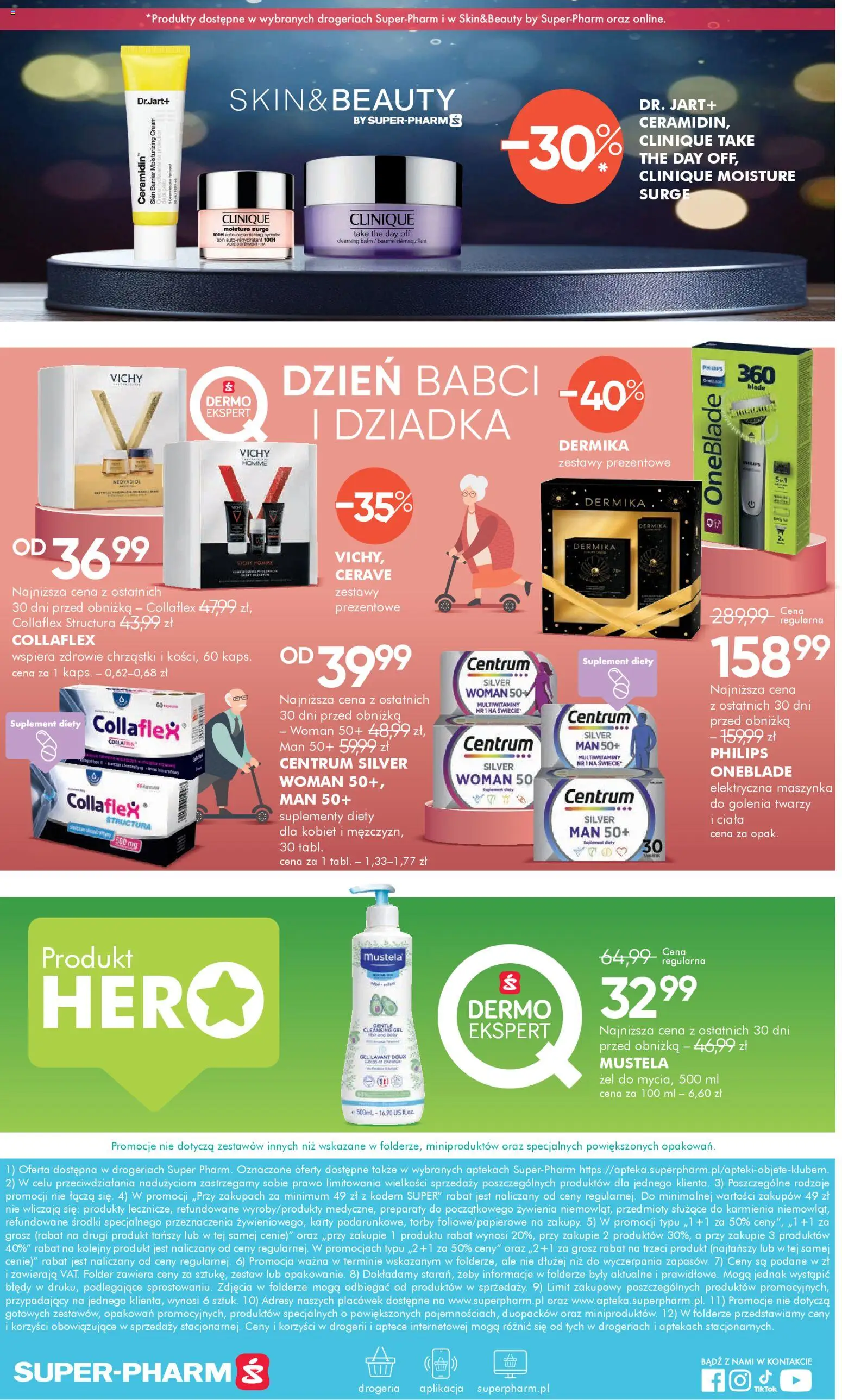 Super-pharm Gazetka od 12.01.2026 | Strona: 20 | Produkty: Drogeria, Maszynka do golenia