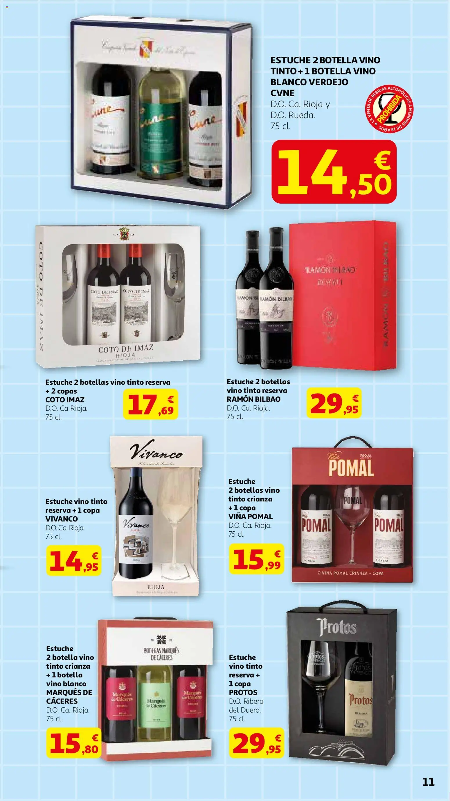Alcampo - Dia del Padre │ válido desde el 04.03.2026 | Página: 11 | Productos: Vino