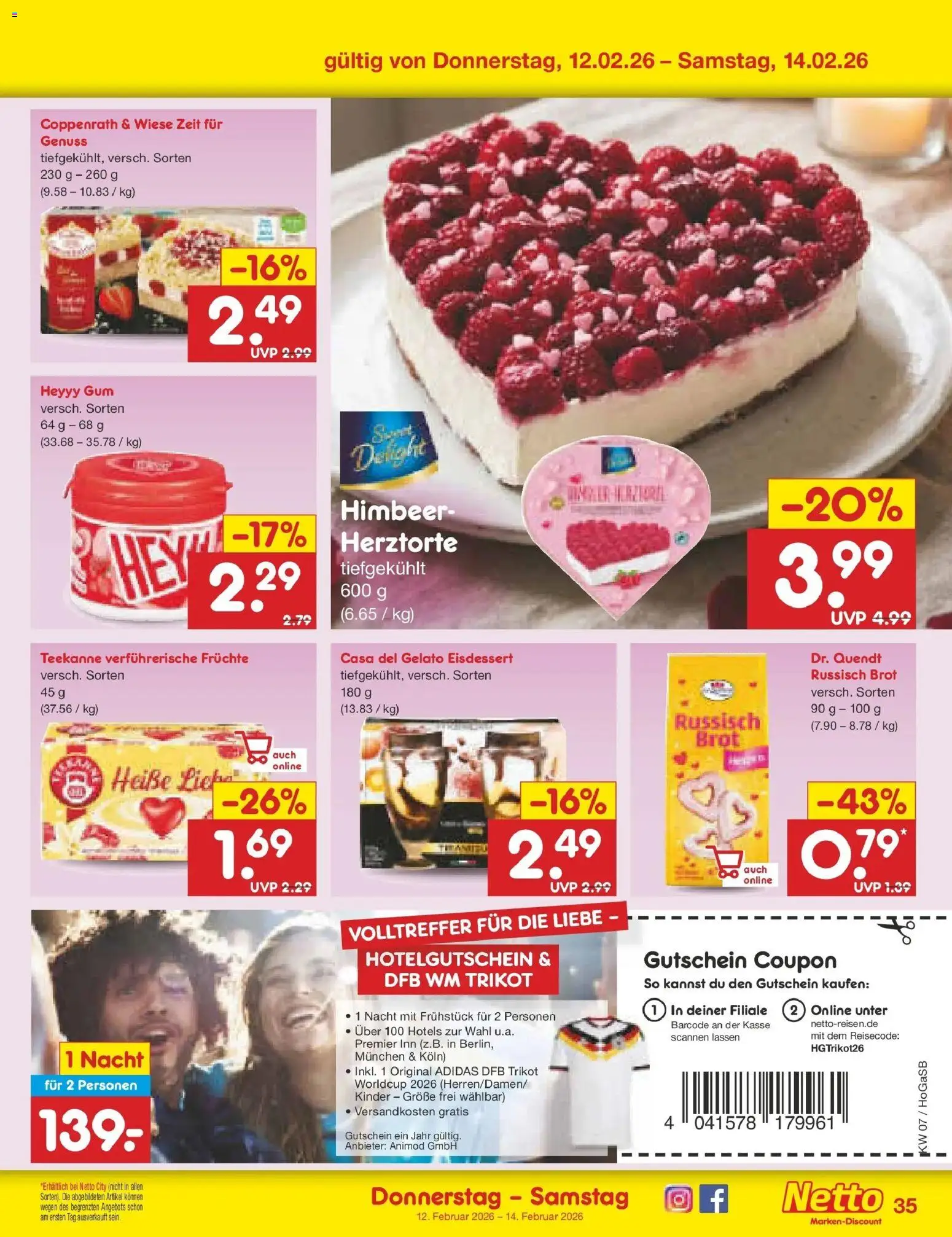 Netto Marken-Discount - Netto: Wochenangebote – gültig ab 09.02.2026 | Seite: 45