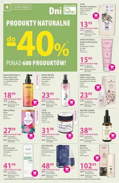 Pogląd oferty "HEBE NATURALS Regenerating Body Balm, regenerujący balsam do ciała, 250 ml" - ważna od 31.01.2026 | Strona: 4 | Produkty: Karta, Body, Krem, Serum do twarzy
