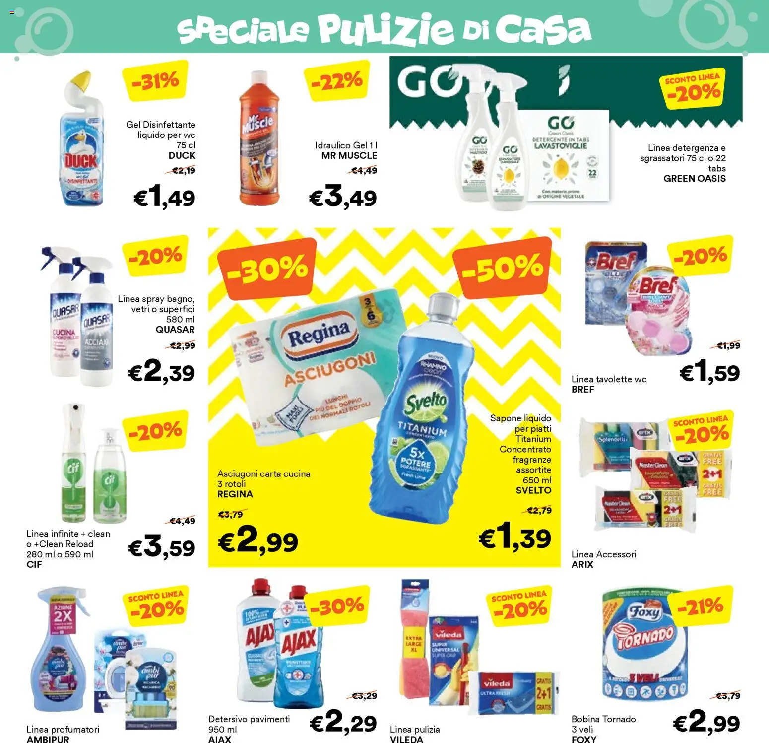 Volantino Unes del 06.04.2026 | Pagina: 22 | Prodotti: Sapone, Detergente, Lavastoviglie, WC