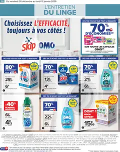 Carrefour - Prévisualisation de Carrefour Le blanc valide à partir de 26.12.2025 | Page: 22 | Produits: Persil, Parfum