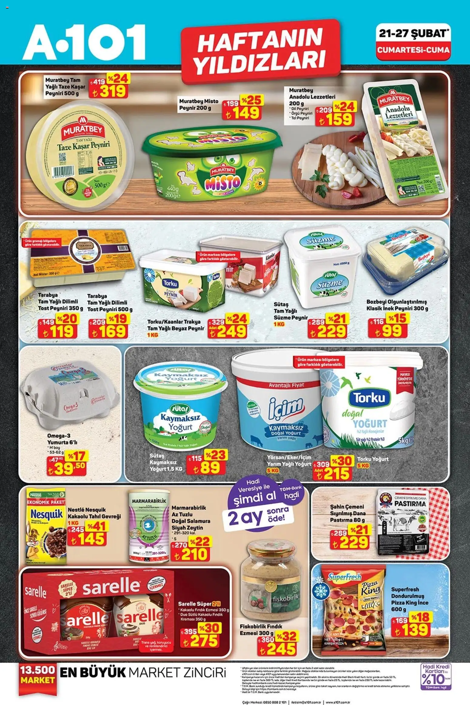 A101 Katalog - 21.02.2026 tarihinden itibaren geçerlidir | Sayfa: 2