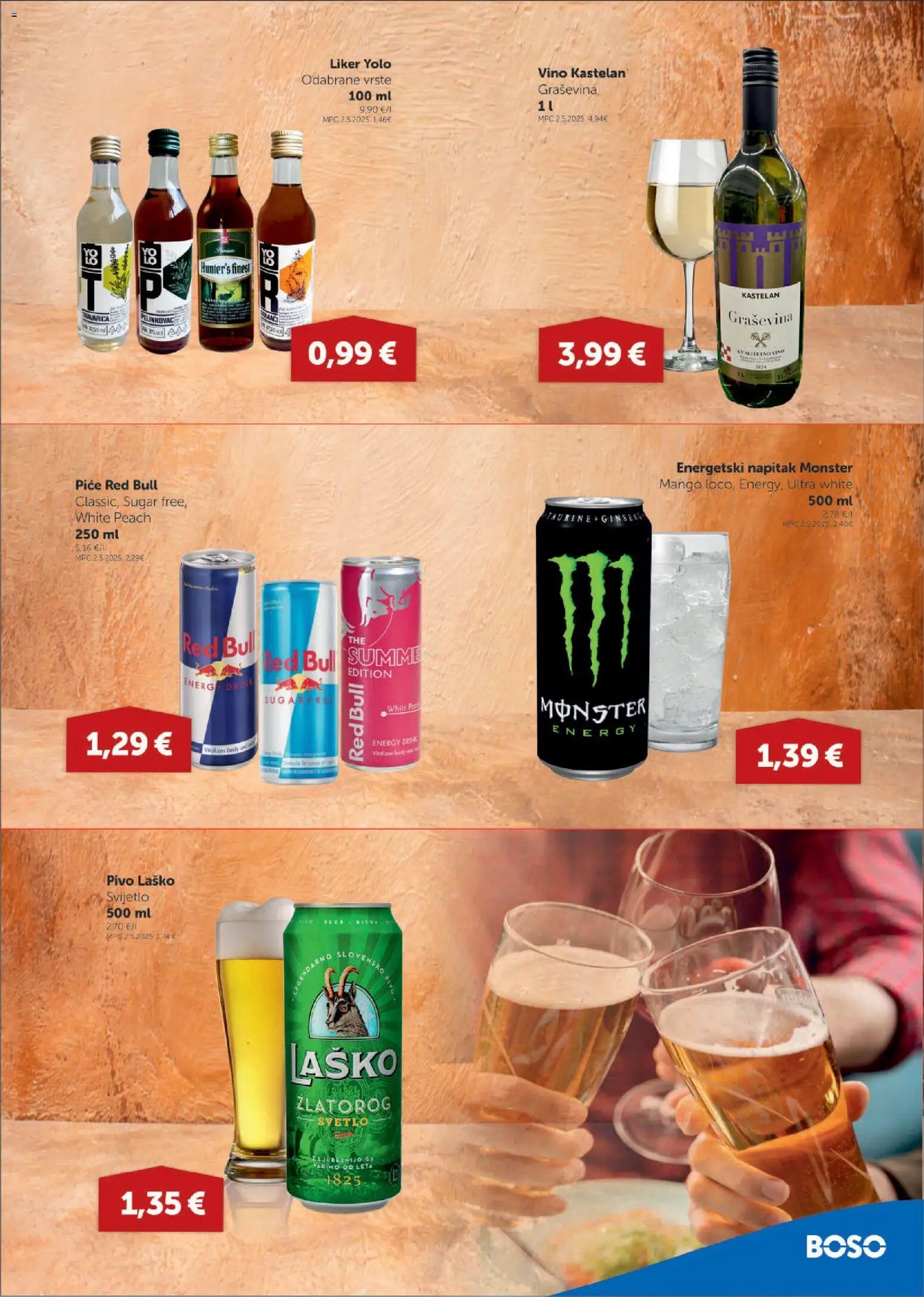 Boso katalog | vrijedi od 12.03.2026 | Stranica: 11 | Proizvodi: Pelinkovac, Vino, Liker, Mango