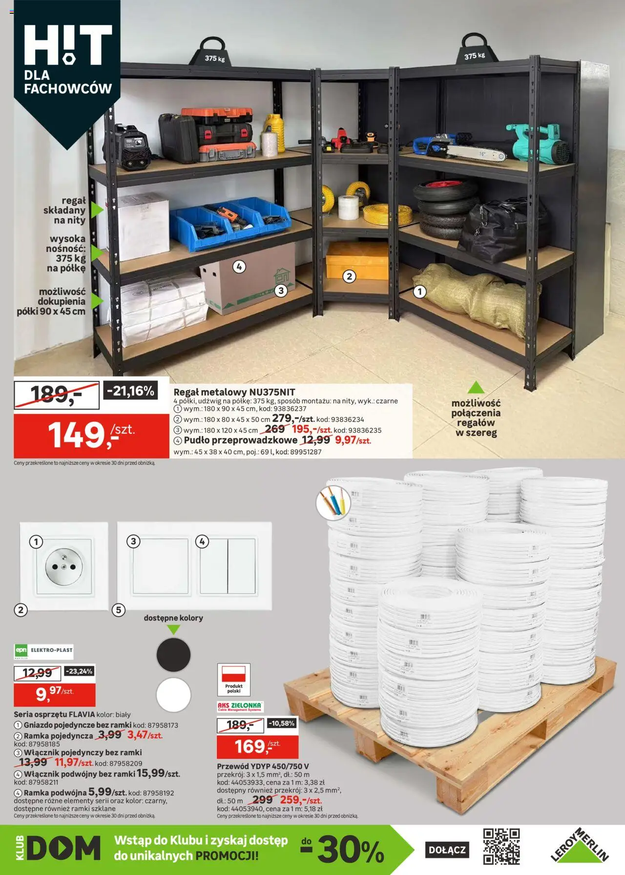 Leroy Merlin Gazetka od 06.08.2025 | Strona: 25 | Produkty: Regał metalowy, Regał, Ramka