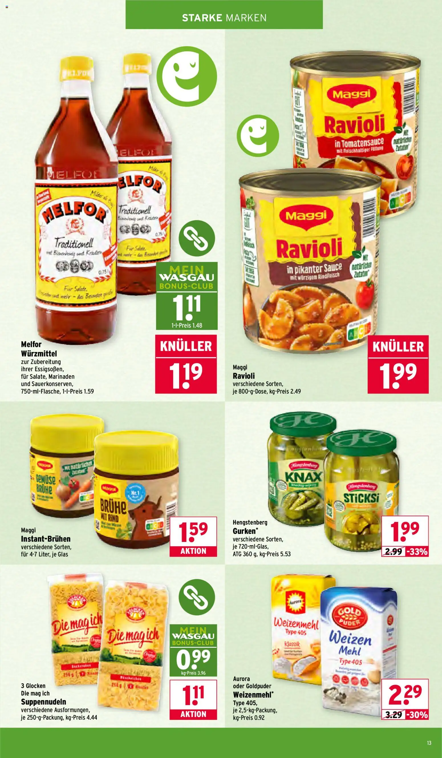 Wasgau Prospekt 	 – gültig ab 09.02.2026 | Seite: 13